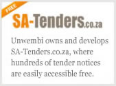 SA-Tenders.co.za, Unwembi owns and develops the SA-Tenders.co.za website, where hundreds of tender notices are easily accessible free of charge website SA-Tenders.co.za, Unwembi owns and develops the SA-Tenders.co.za website, where hundreds of tender notices are easily accessible free of charge webite